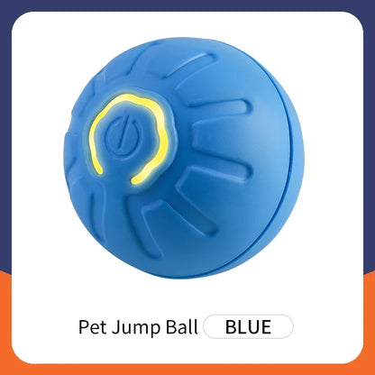 Interactive Smart Pet Toy Ball - USB Rechargeable Automatic Moving & Bouncing for Dogs and Cats, Perfect Puppy Birthday Gift